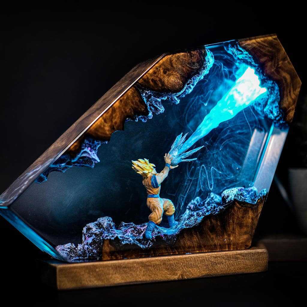 Goku Kamehameha Epoxy Resin LE – обзор и цена Resin Art Goku