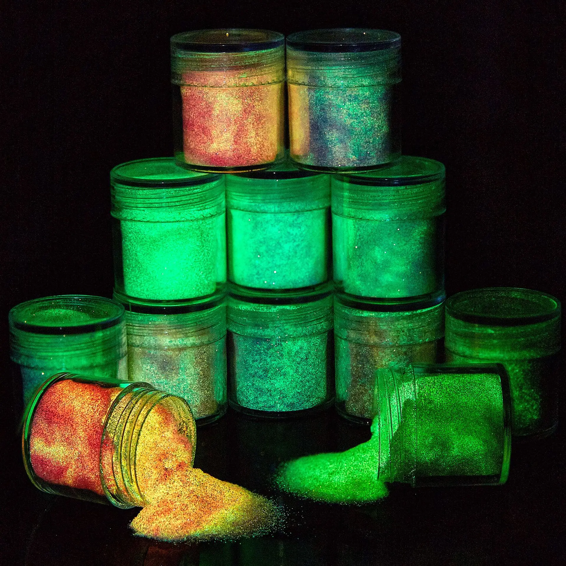 12 Color Luminous Powder Resin – обзор и цена Resin Art Supplies