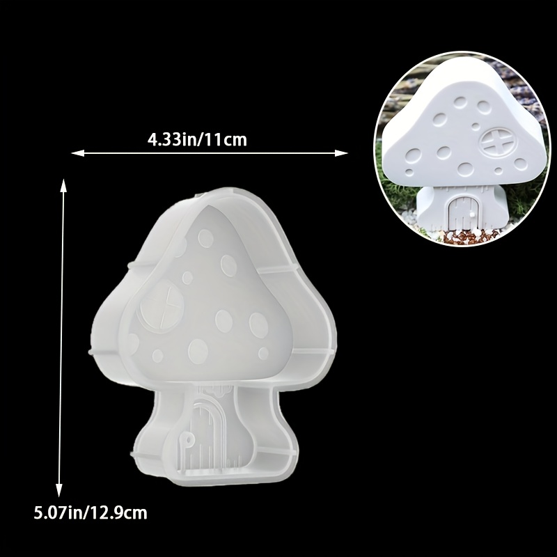 Mushroom House Mold - Cute Mus – обзор и цена Resin Art Products