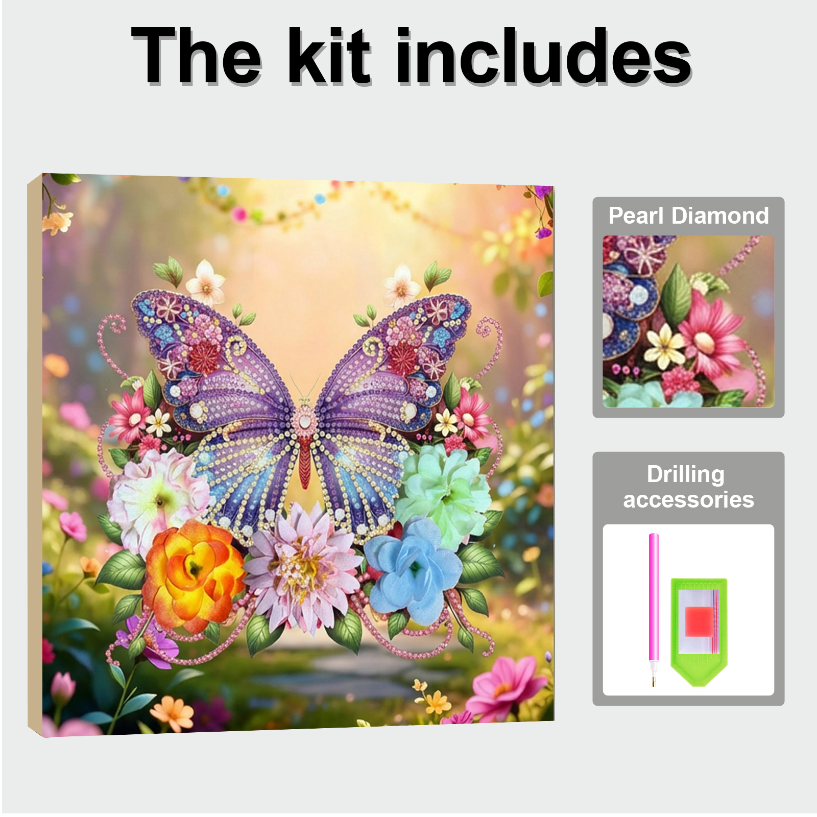 Butterfly DIY Diamonds Dots Ge – обзор и цена Resin Art Frame