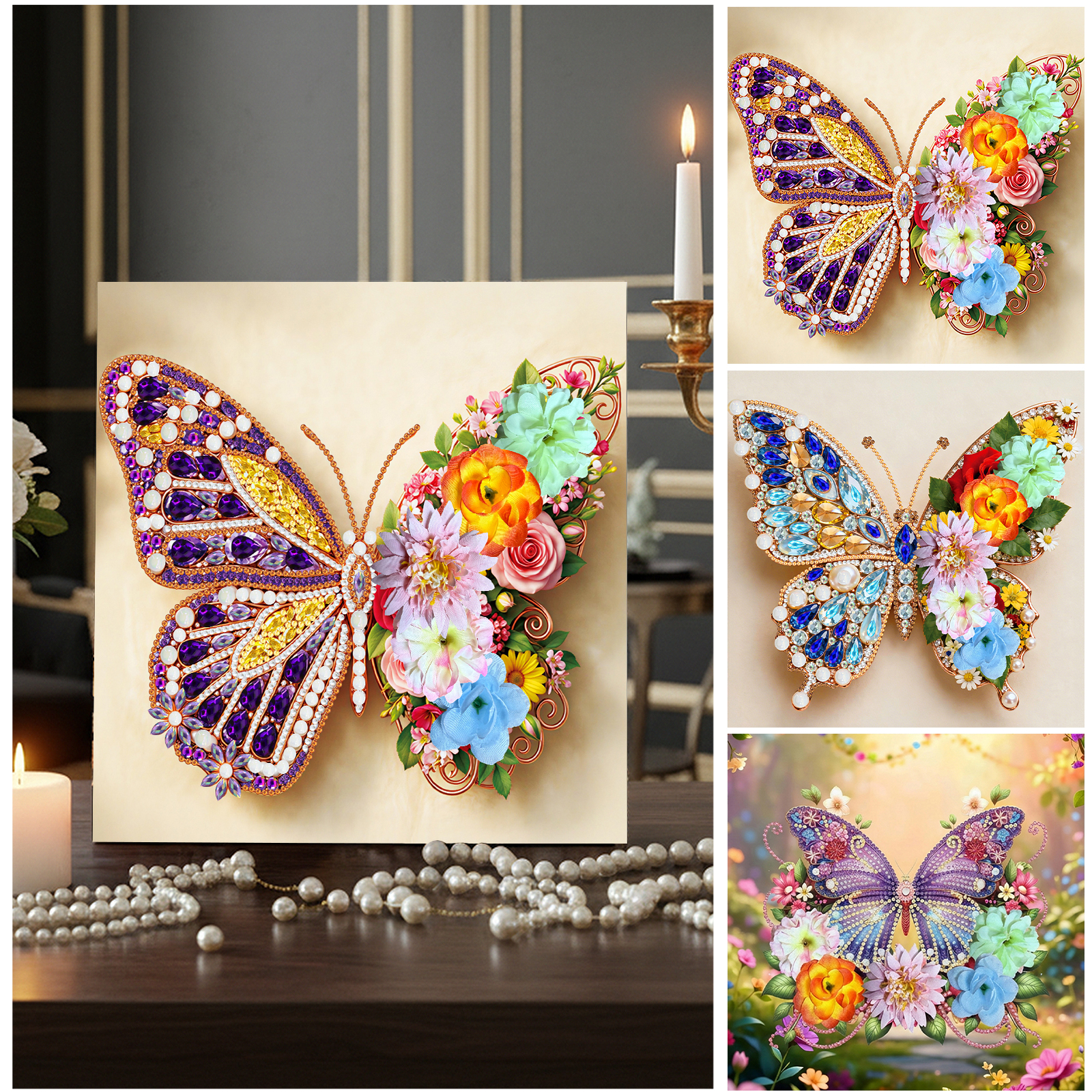Butterfly DIY Diamonds Dots Ge – обзор и цена Resin Art Frame
