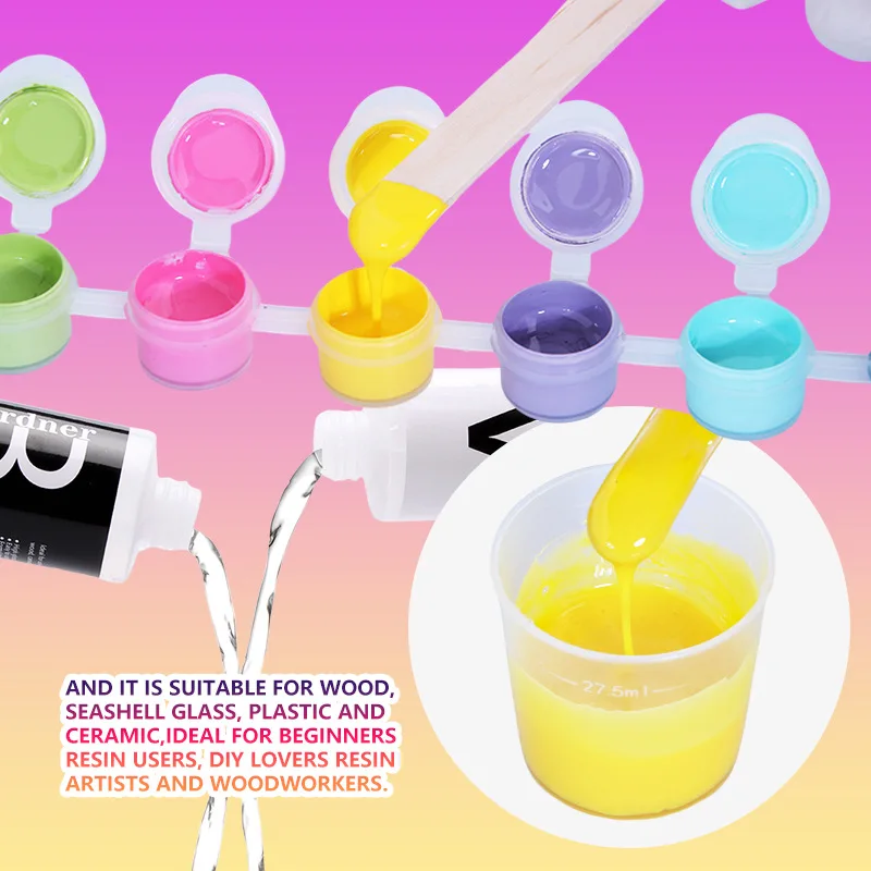 New 6colors/Set Paste Pigment  – обзор и цена Resin Color Paste