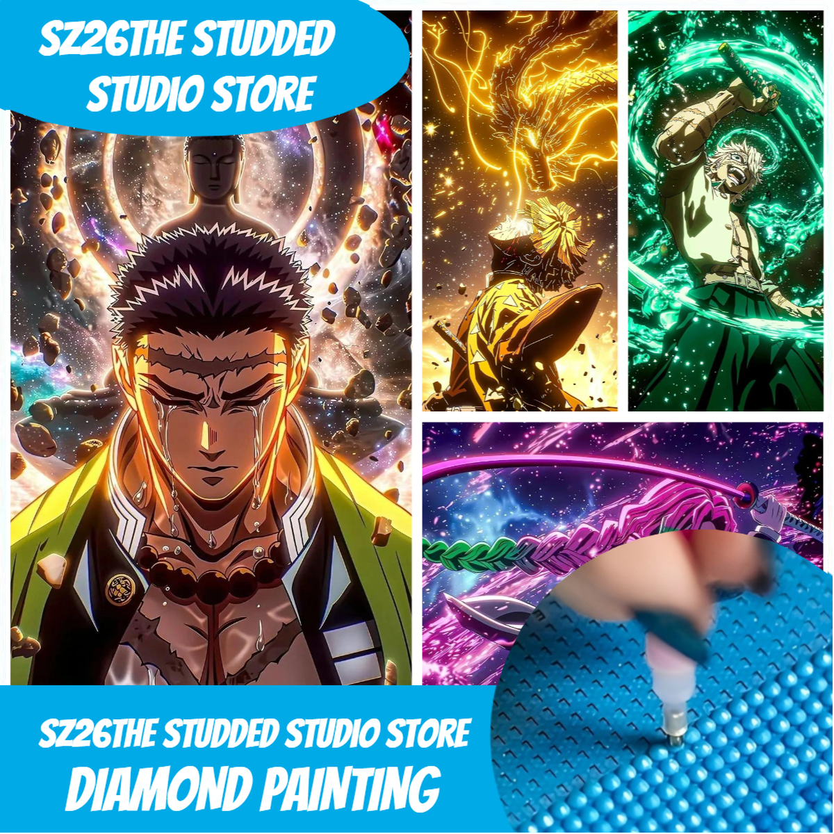 Sz26The Studded Anime Demon Sl – обзор и цена Resin Art And Craft
