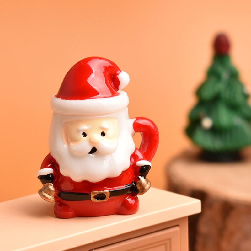 Mini Santa Teacup Ornament - R – обзор и цена Resin Art And Craft