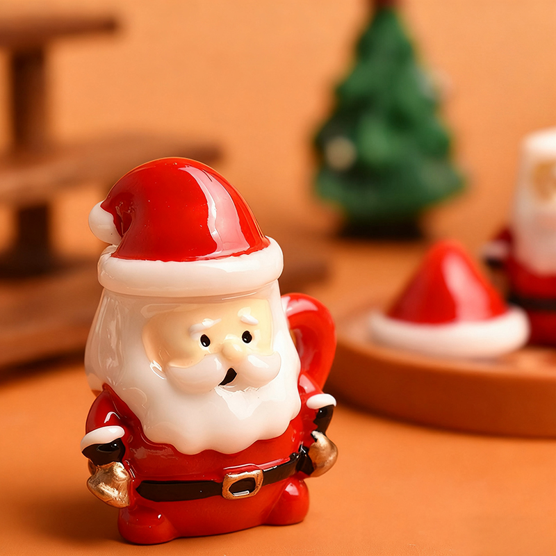 Mini Santa Teacup Ornament - R – обзор и цена Resin Art And Craft