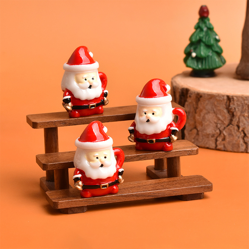 Mini Santa Teacup Ornament - R – обзор и цена Resin Art And Craft