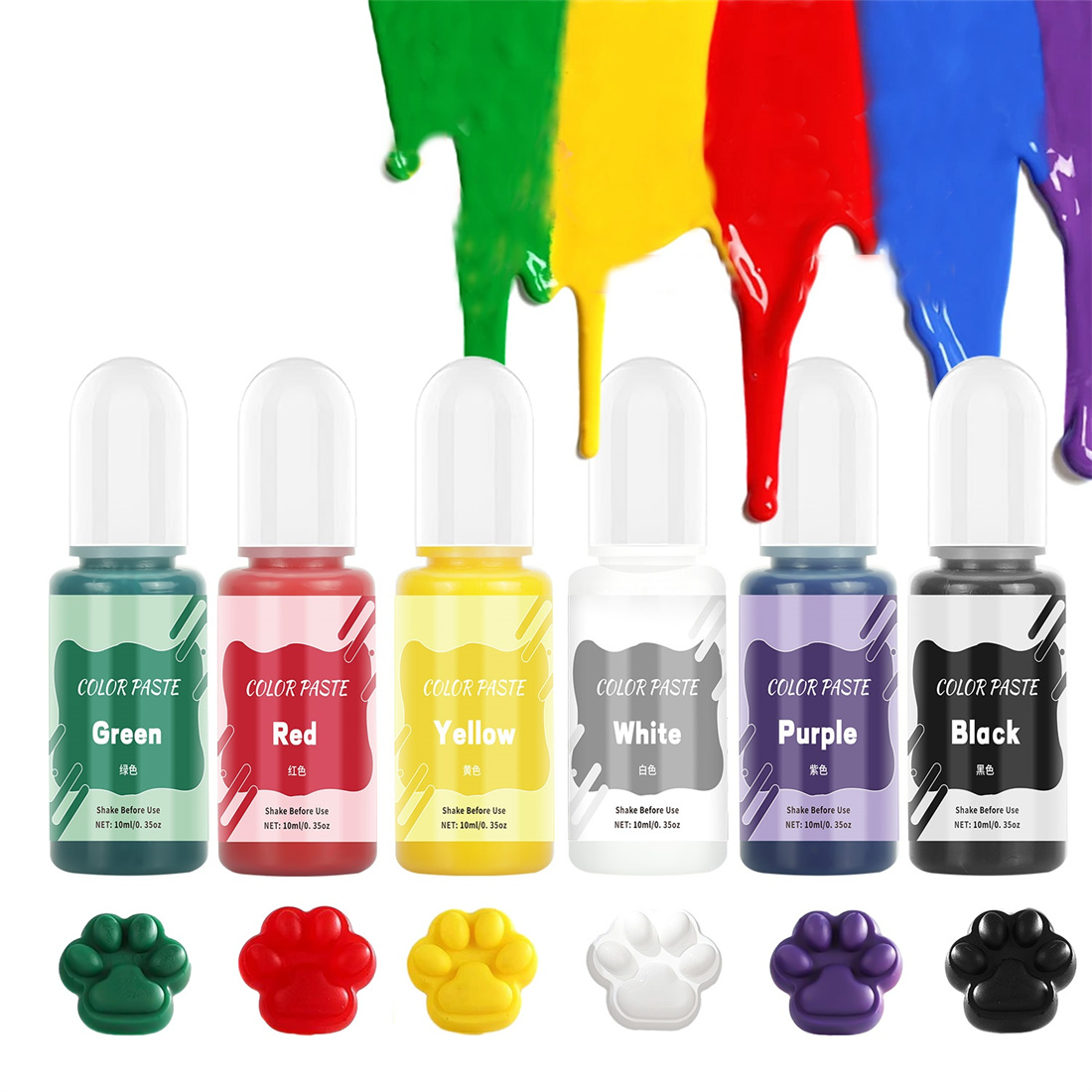 10ml/Bottle Paste Pigment UV R – обзор и цена Resin Color Paste