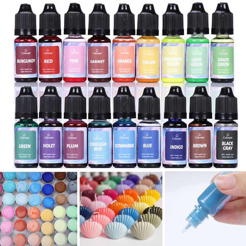24 Colors Resin Pigments Candl – обзор и цена Resin Dye Opaque
