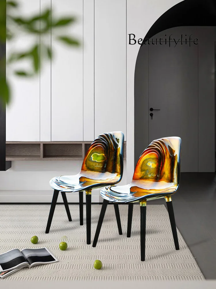 TTTransparent Light Luxury Epo – обзор и цена Resin Art Dining Table