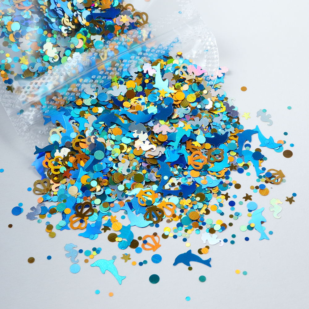 Dolphins Seahorses Glitter For – обзор и цена Resin Art Supplies