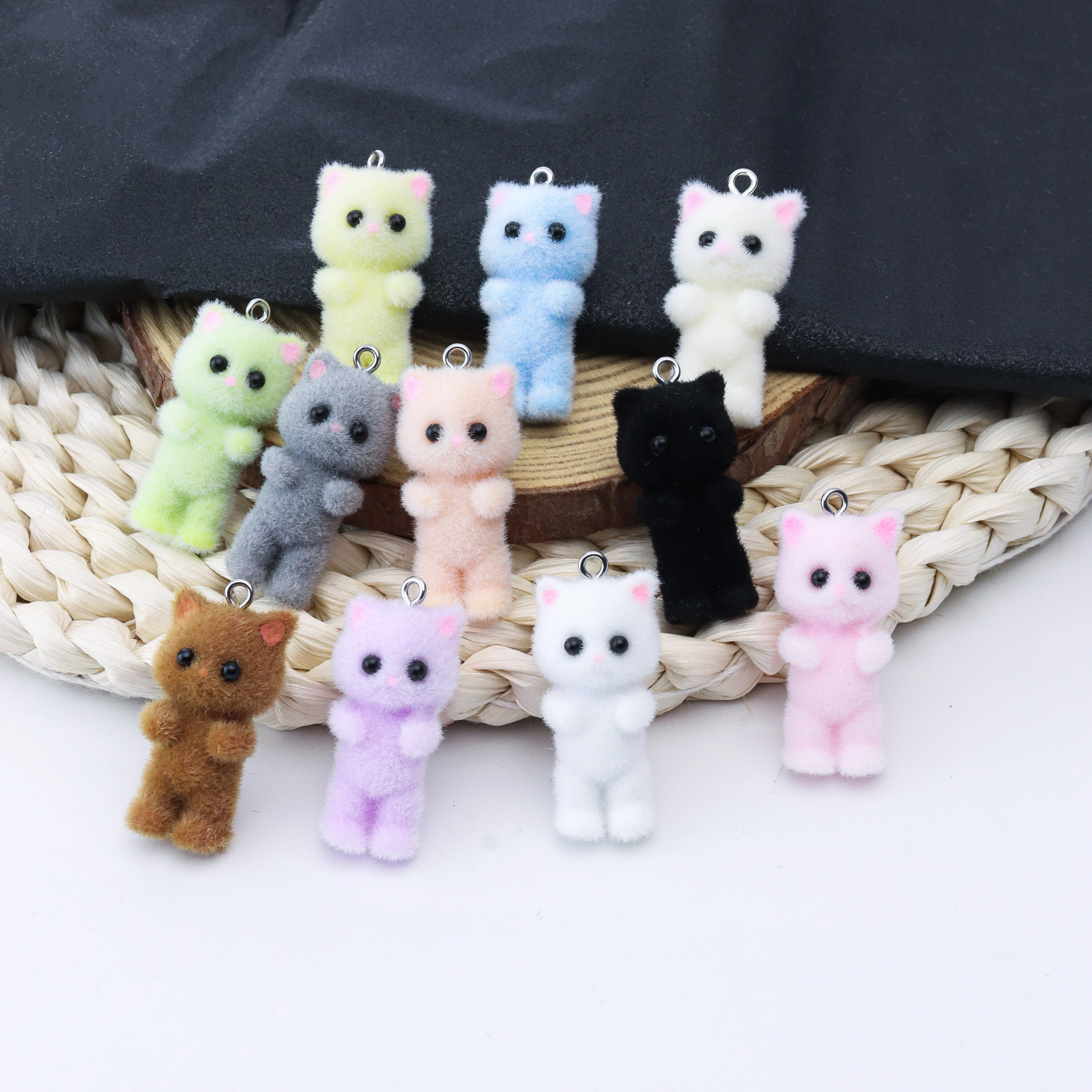 33PCS Cat Pendant Kawaii 3D Fl – обзор и цена Resin Art And Craft