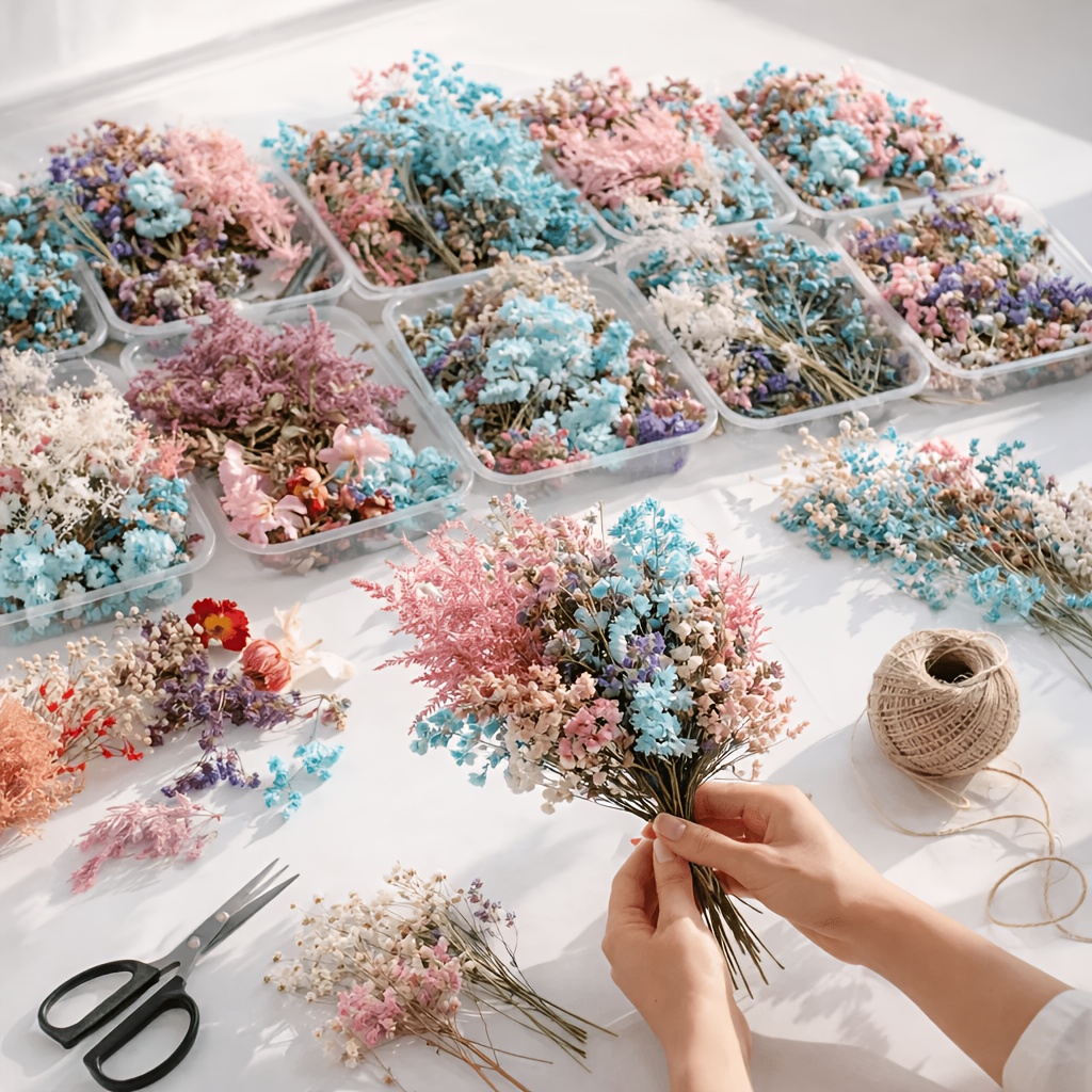10 Box Mixed Dried Flower Bouq – обзор и цена Resin Art And Wood
