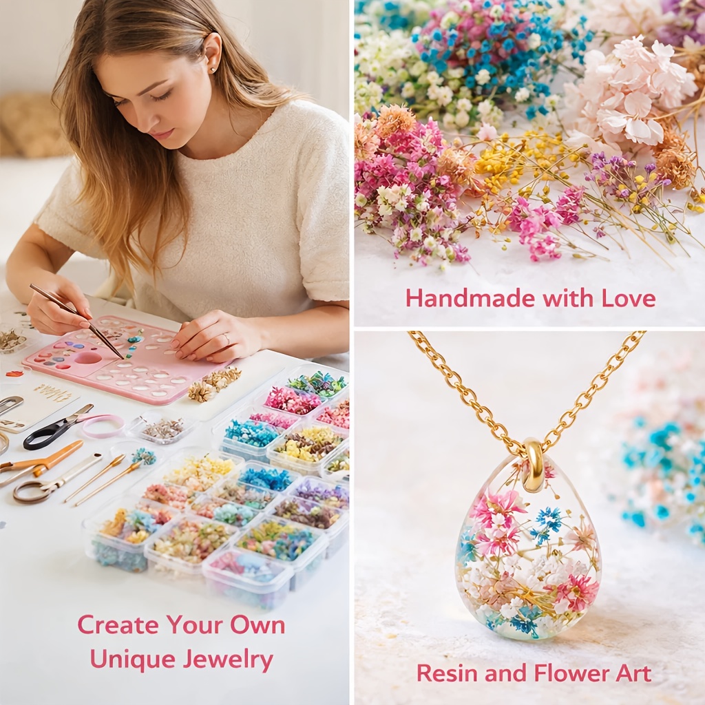 10 Box Mixed Dried Flower Bouq – обзор и цена Resin Art And Wood