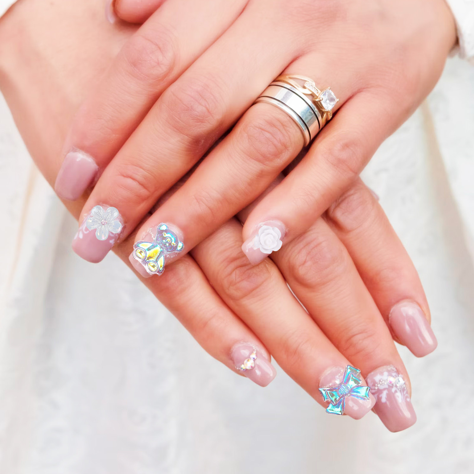 Nail Art DIY Charms Resin Flow – обзор и цена Resin Art Using Flowers