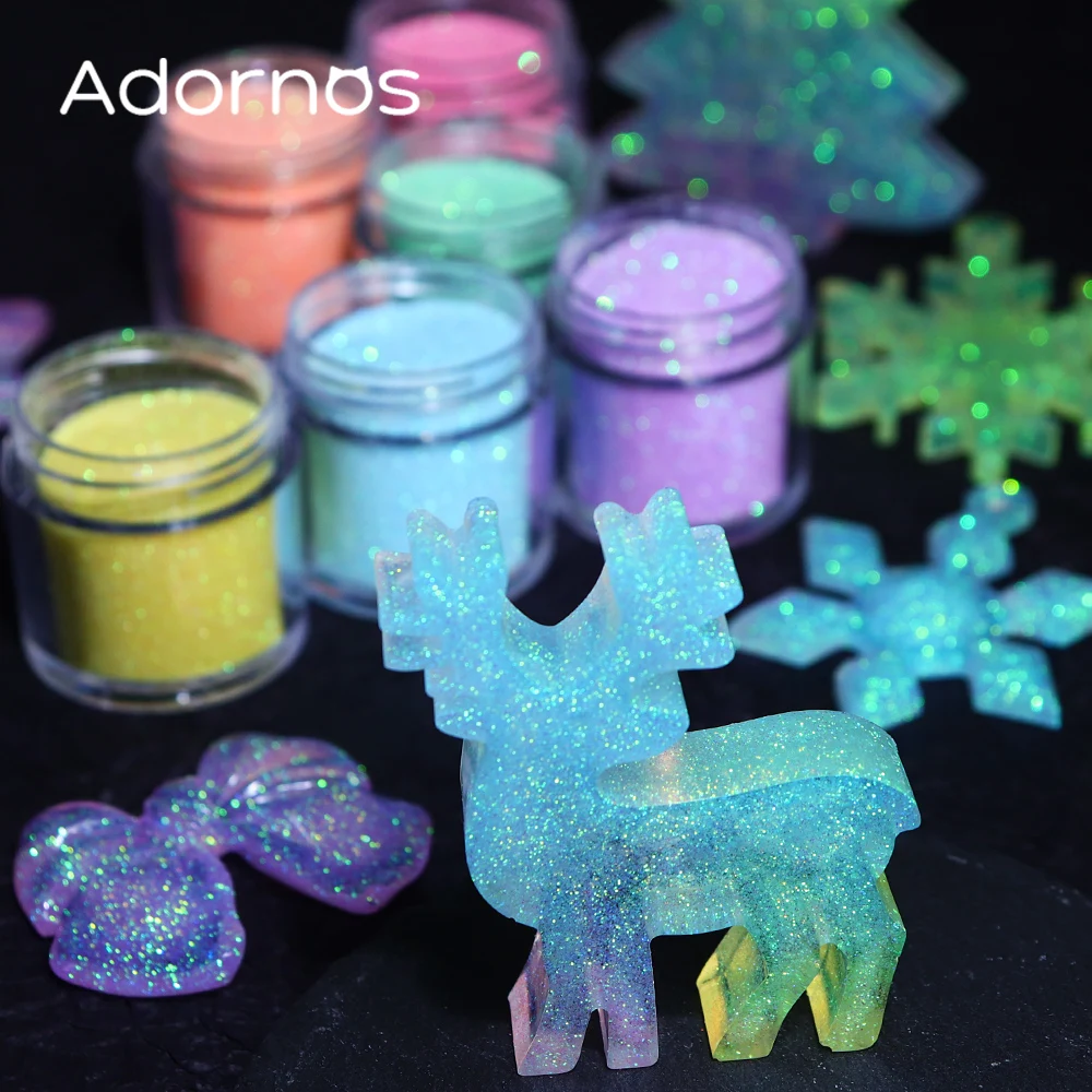 Iridescent Glitter Sugar Powde – обзор и цена Resin Dye Opaque