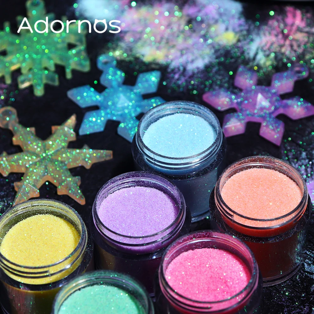 Iridescent Glitter Sugar Powde – обзор и цена Resin Dye Opaque