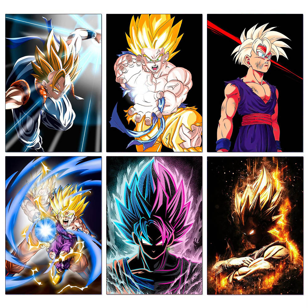 High-quality Diamond Painting  – обзор и цена Resin Art Goku