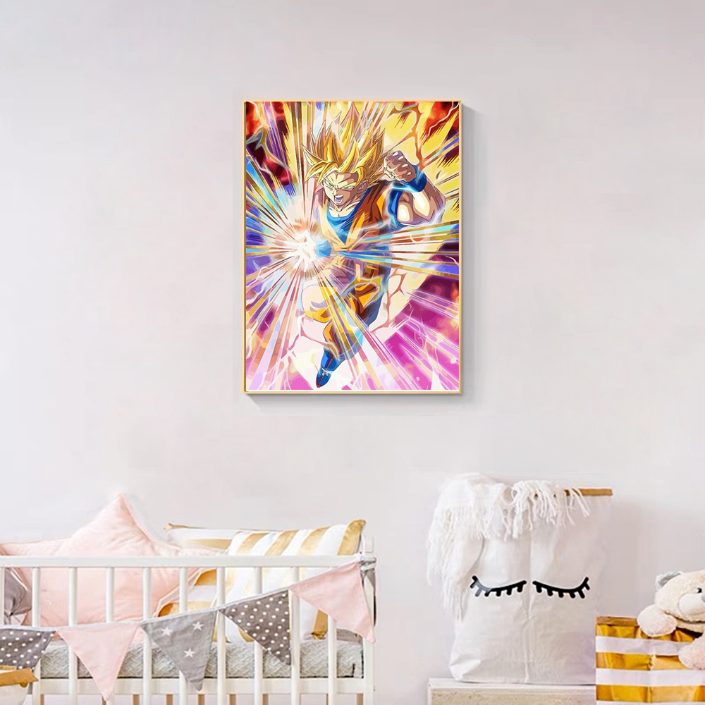 High-quality Diamond Painting  – обзор и цена Resin Art Goku