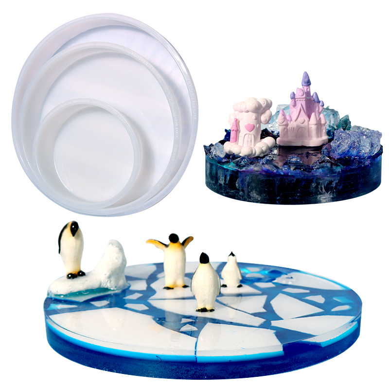 Large Round Tray UV Resin Mold – обзор и цена Resin Art Tray