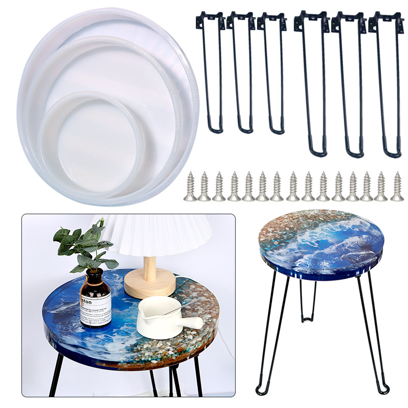 Large Round Tray UV Resin Mold – обзор и цена Resin Art Tray