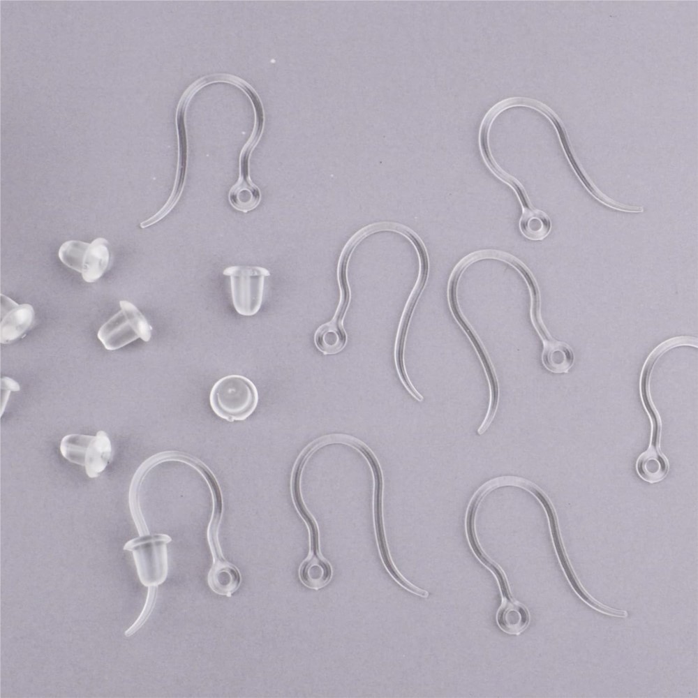 40pcs Clear Plastic Earring Ho – обзор и цена Resin Art Essentials