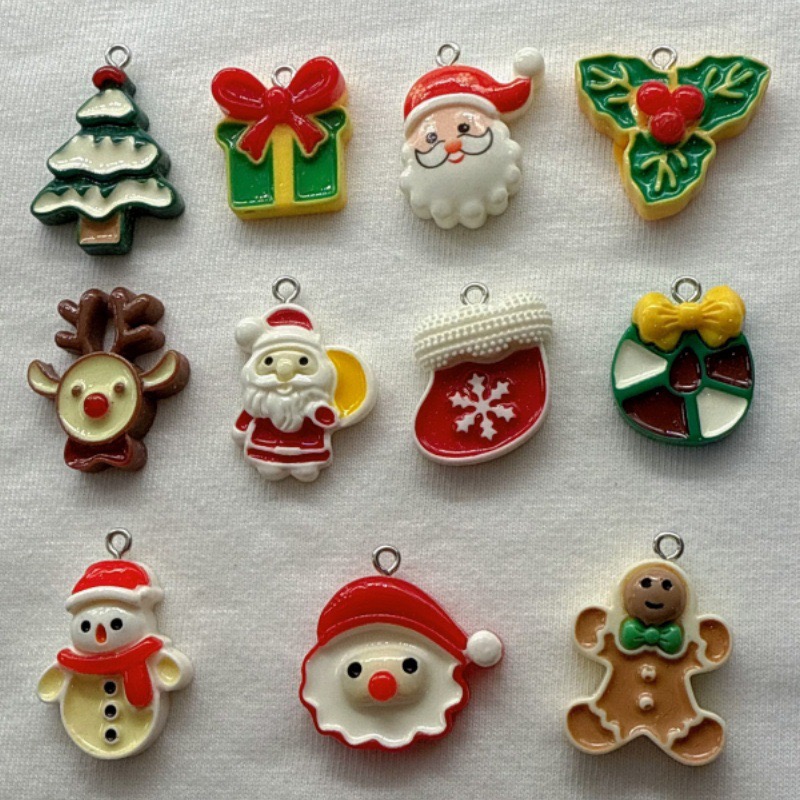 10pcs Christmas Cartoon Series – обзор и цена Resin Art Essentials