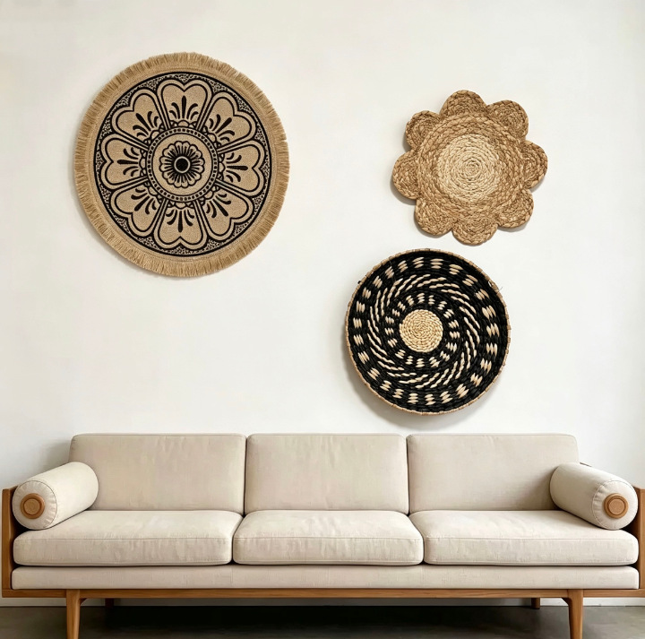 Boho Straw Wall Decor Grass We – обзор и цена Resin Art Aesthetic