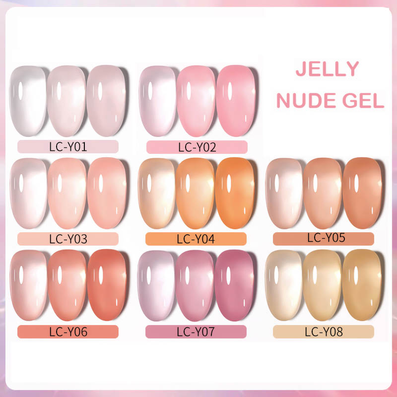 LILYCUTE 7ML Jelly Pink Nude G – обзор и цена Resin Dye Opaque