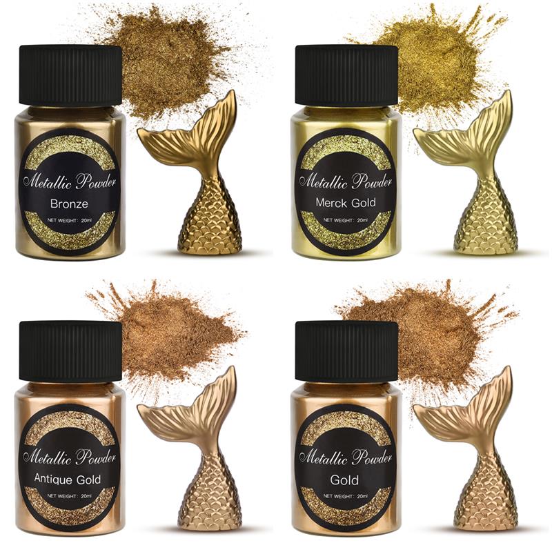 20 Ml Shimmer Metallic Gold Si – обзор и цена Resin Dye Opaque