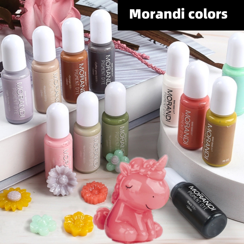 24Colors Morandi Opaque Color  – обзор и цена Resin Pigment Alcohol Ink