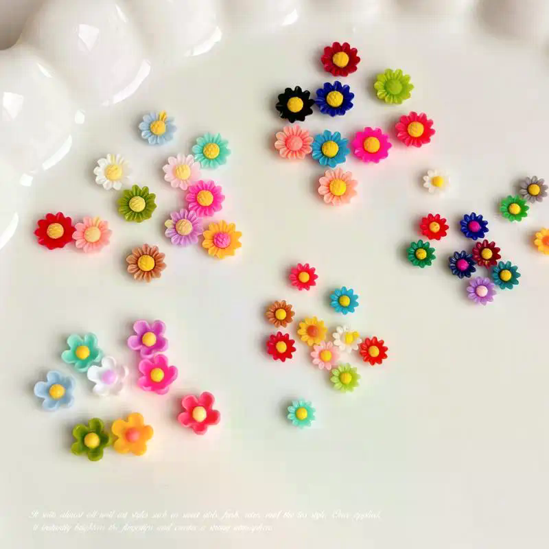 Summer Vibe Sunflower Nail Cha – обзор и цена Resin Art Using Flowers