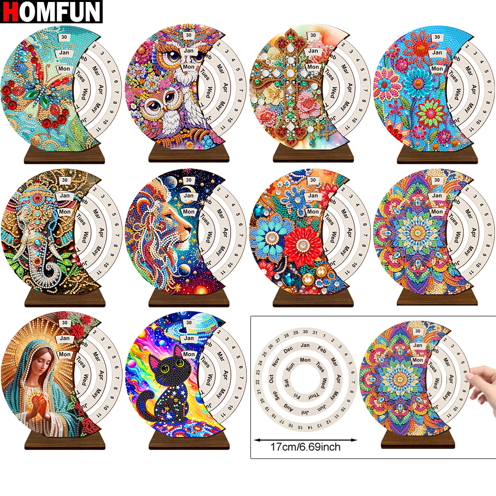 HOMFUN Diamond Painting Perpet – обзор и цена Resin Art And Wood