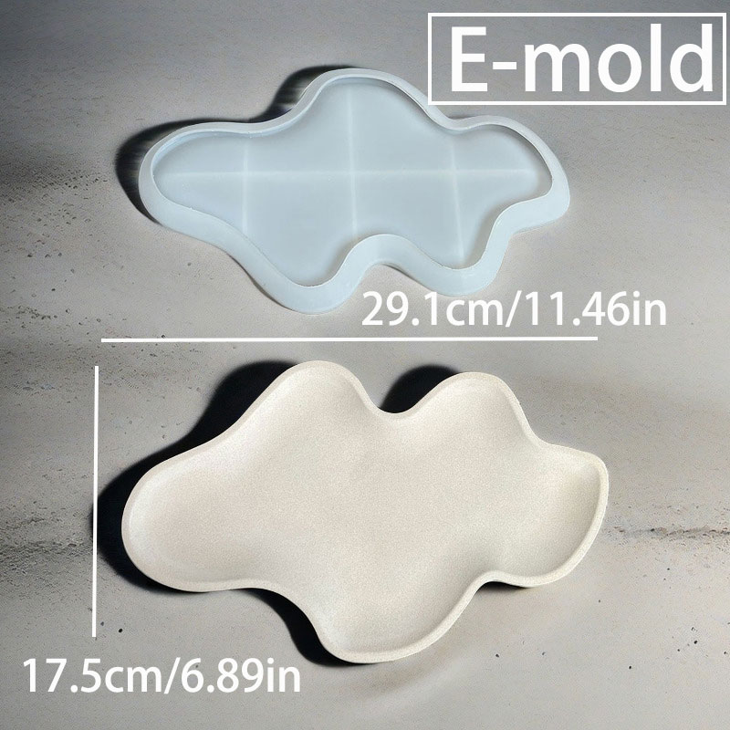 Cloud Storage Tray Concrete Mo – обзор и цена Resin Art Tray