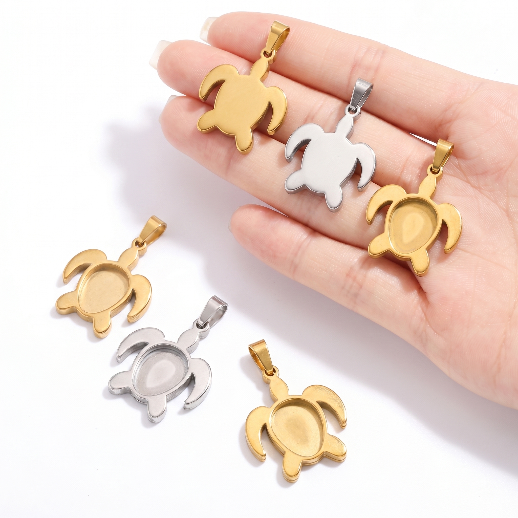 5pcs Stainless Steel Turtle Pe – обзор и цена Resin Art Essentials
