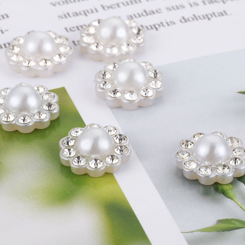 50pcs White Flat Imitation Pea – обзор и цена Resin Art Essentials