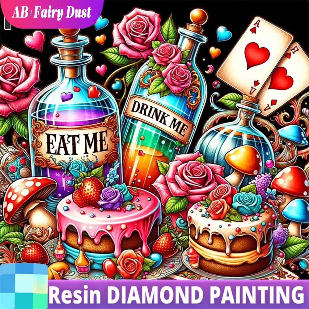 Resin Fairy Dust AB Diamond Pa – обзор и цена Resin Art With Rose