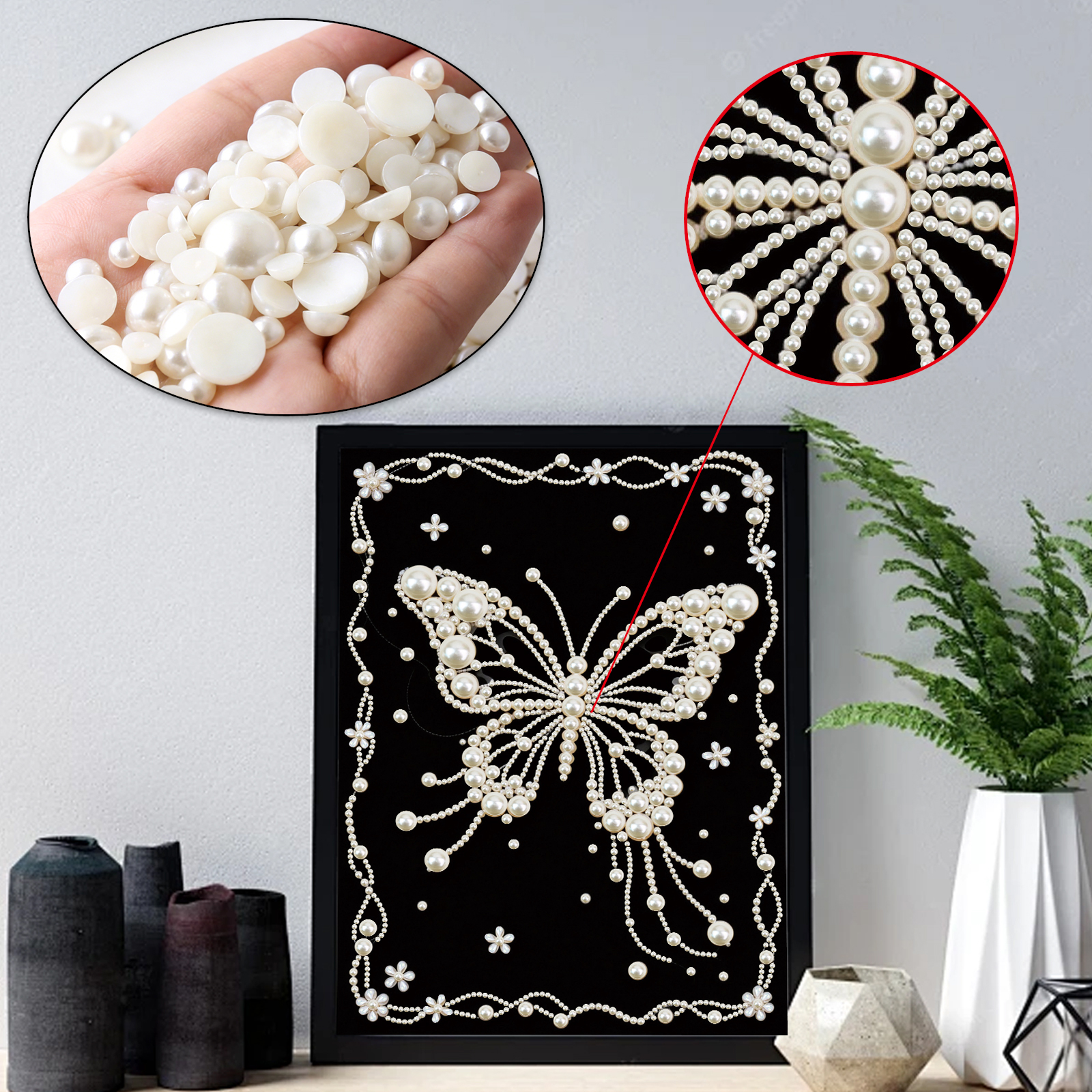 DIY Pearl Painting Art Kits fo – обзор и цена Resin Art Frame