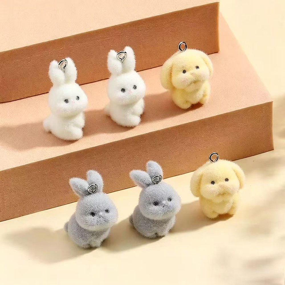 10pcs Flocking Little Rabbit R – обзор и цена Resin Art Essentials
