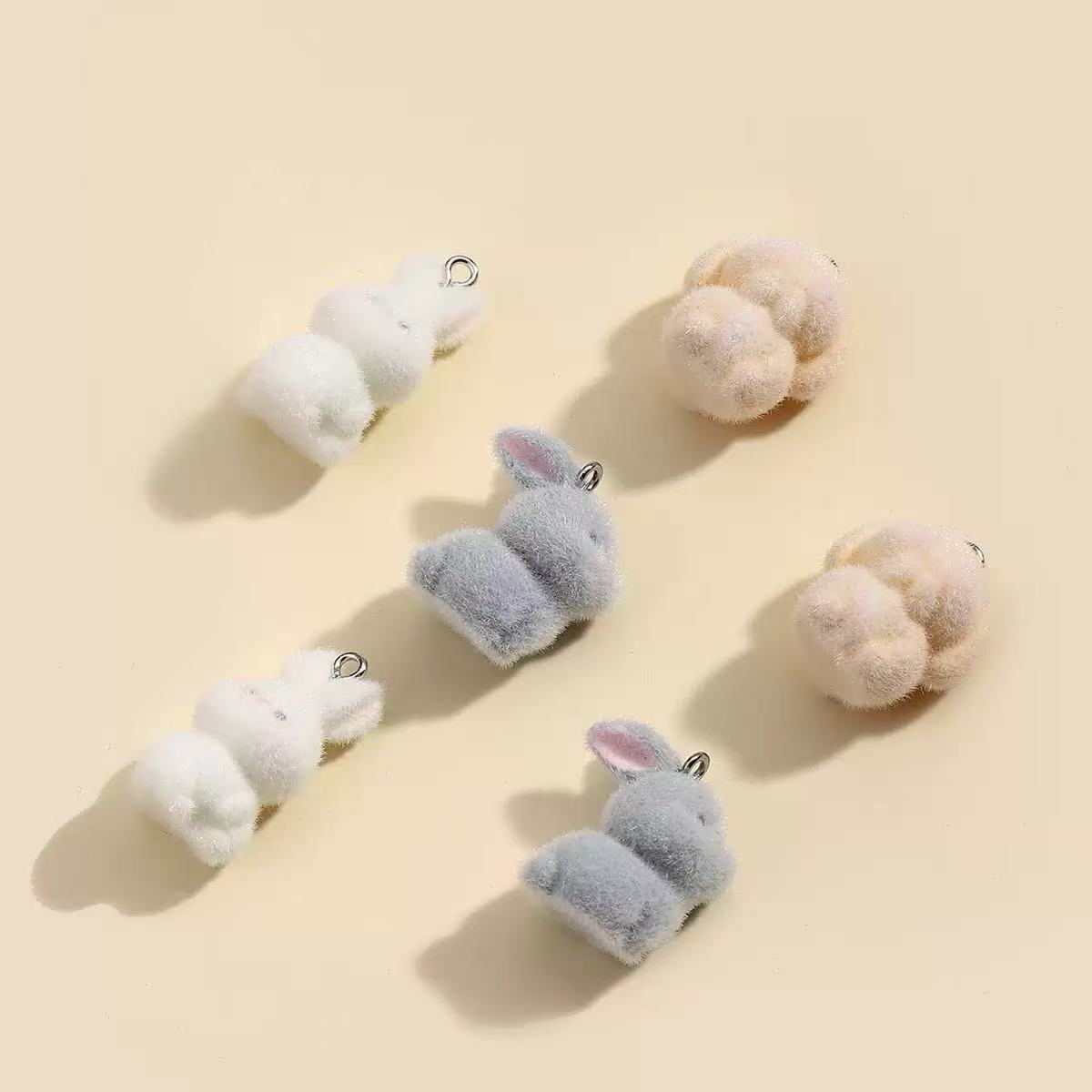 10pcs Flocking Little Rabbit R – обзор и цена Resin Art Essentials