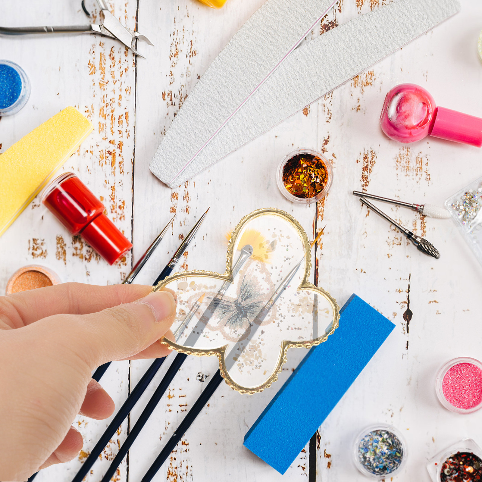 High Quality Resin Nail Art Pa – обзор и цена Resin Art Tray