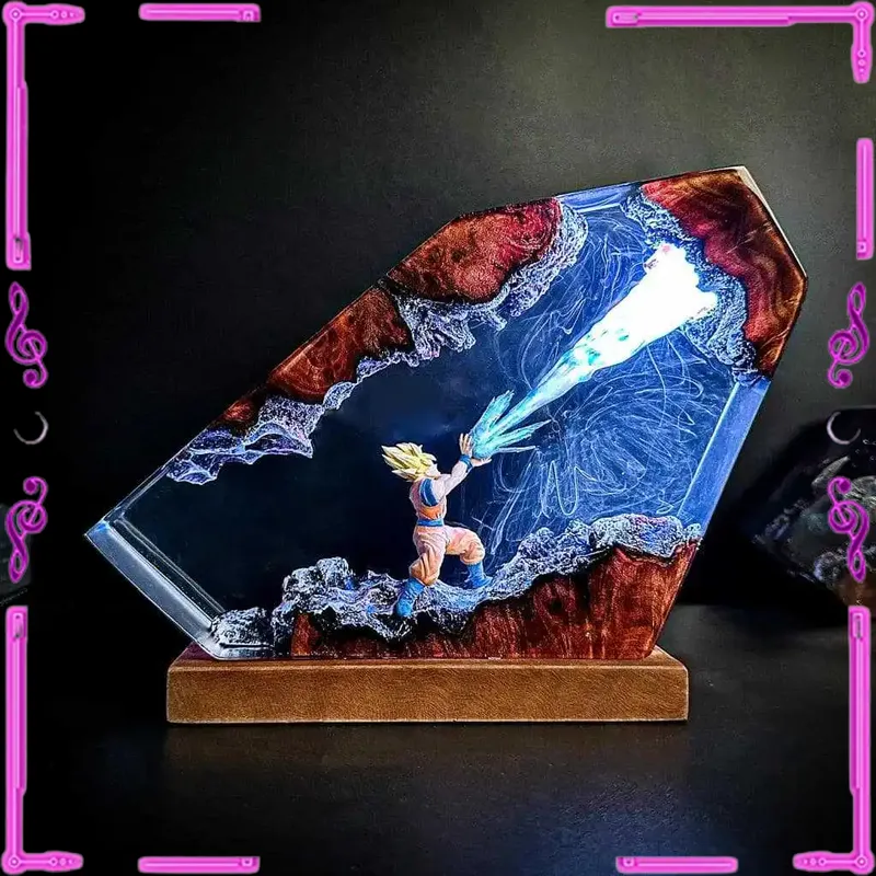 Goku Kamehameha Epoxy Resin LE – обзор и цена Resin Art Goku