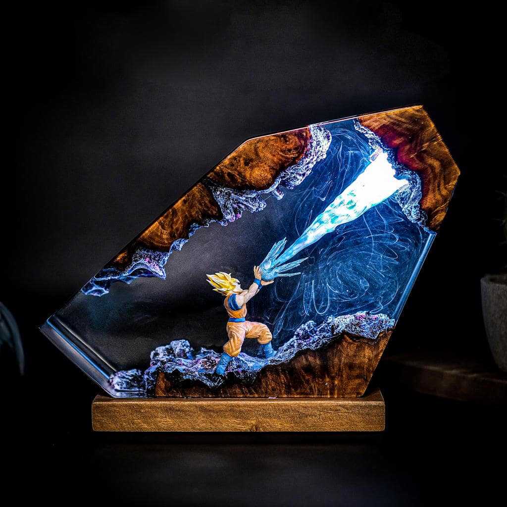 Goku Kamehameha Epoxy Resin LE – обзор и цена Resin Art Goku