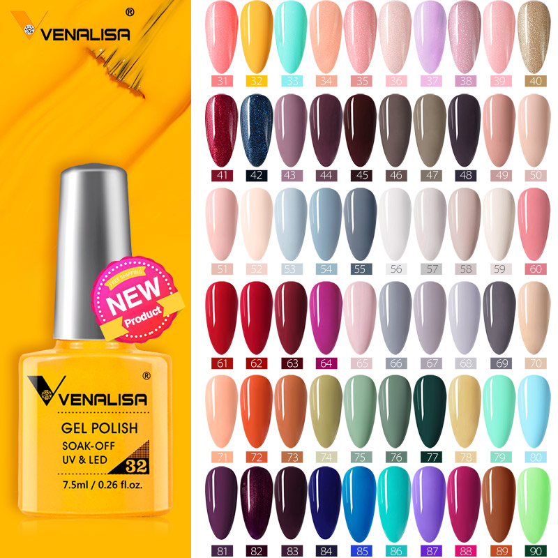 Venalisa 7.5ml Nail Gel Polish – обзор и цена Resin Art Varnish