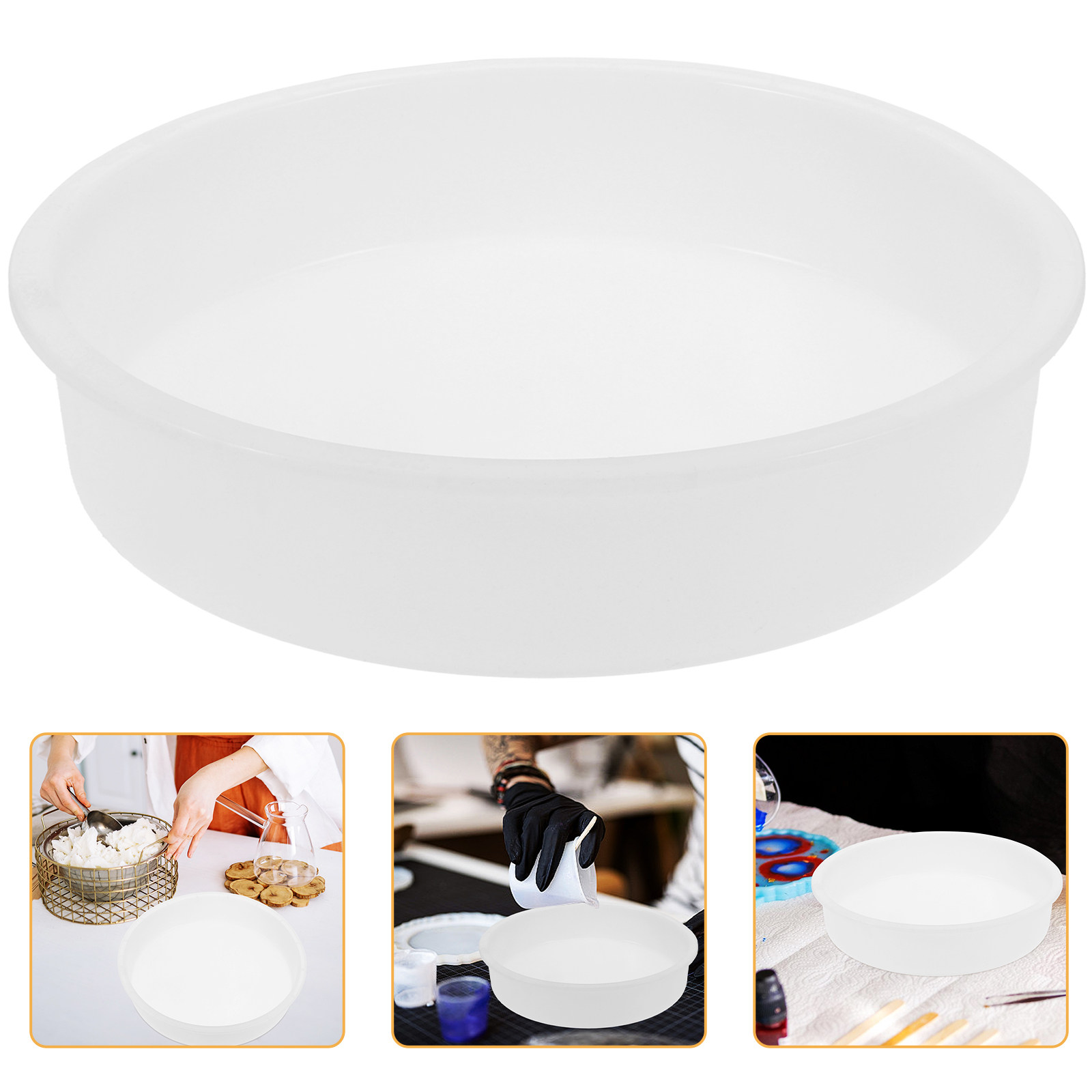 Silicone Round Resin Mold for  – обзор и цена Resin Art And Wood