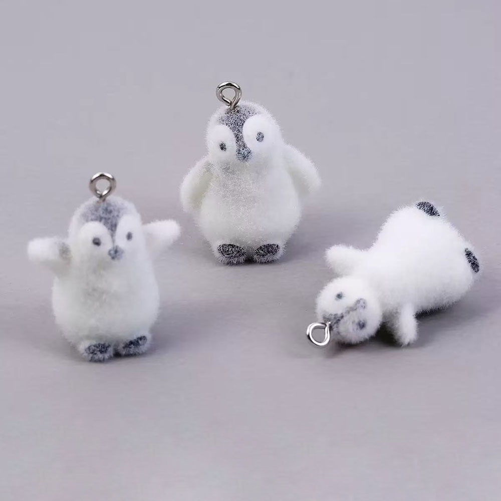 5pcs Flocking Small Penguin Re – обзор и цена Resin Art Essentials