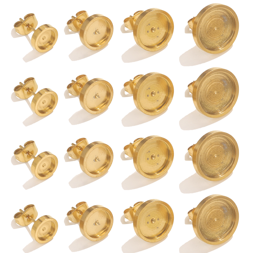 10pcs Stainless Steel Gold Ear – обзор и цена Resin Art Essentials