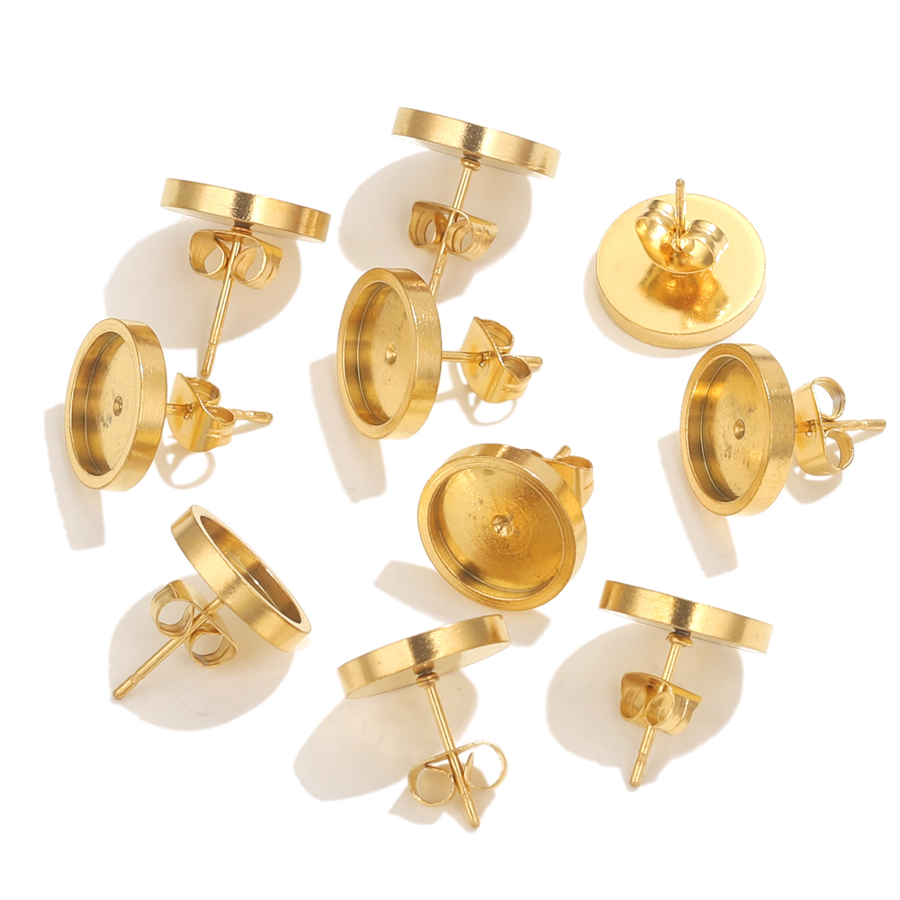 10pcs Stainless Steel Gold Ear – обзор и цена Resin Art Essentials