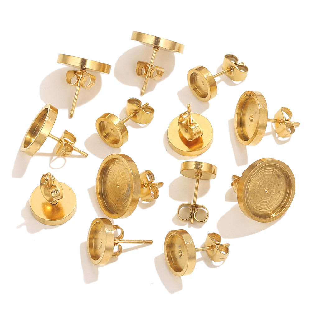 10pcs Stainless Steel Gold Ear – обзор и цена Resin Art Essentials