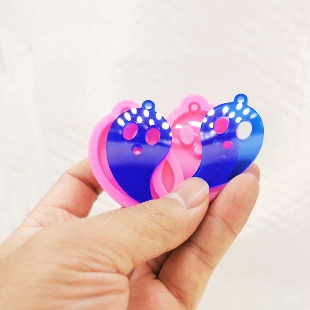 Shiny Cute Ghost Silicone Mold – обзор и цена Resin Art Necklace