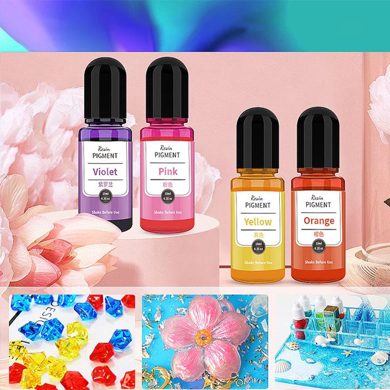 24 Color Art Ink Alcohol Resin – обзор и цена Resin Pigment Alcohol Ink